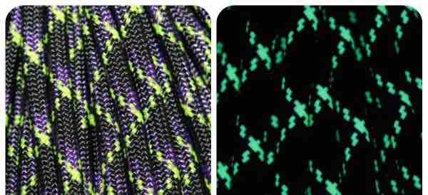 (image for) ZombieUndeadBlacklightParacord - Click Image to Close